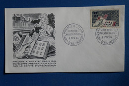 W6 LA REUNION  BELLE LETTRE  1964 SAINT DENIS POUR PARIS + AFFRANCHI. PLAISANT - Cartas & Documentos