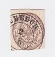 Luebeck N°12 Oblitéré Cote 120 Euros - Luebeck