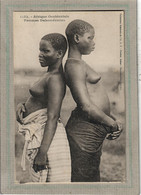 CPA - DAHOMEY- Mots Clés: Ethnographie, érotisme, Fille, Seins Nus, Nude - Femmes Dahoméennes - 1920 - Dahomey