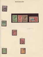 Used Stamps, Lot, BECHUANALAND, Miscellaneous From 1891 To 1966  (Lot 607) - 6 Scans - Other & Unclassified