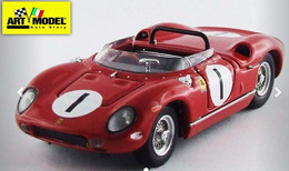 Ferrari 250 P - Pedro Rodriguez - 2nd Bridgehampton 1963 #1 - Art Model - Art Model