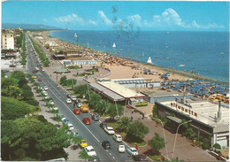 P5763 Pescara - La Riviera - Ristorante La Sirenetta - Il Lungomare - Auto Cars Voitures - Panorama / Viaggiata 1967 - Pescara