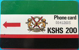 KENYA  -  Phonecard - KSHS 200 - Kenia