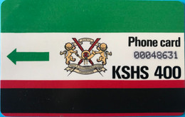 KENYA  -  Phonecard - KSHS 400 - Kenya