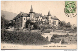 Suisse. Le Chateau D'hauterive Près Saint Blaise. Dechirure En Haut - Saint-Blaise