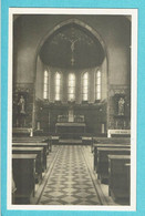 * Overijse (Vlaams Brabant) * Missie College Overijsche, Kapel, Chapelle, Autel, Altaar, Intérieur, Croix, Old, Rare - Overijse