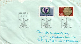 Helsinki 1971 Havis Amanda Helsingfors - Lettre Brief Cover - Fontaine - Briefe U. Dokumente