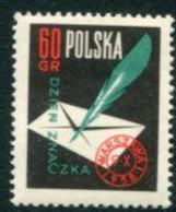 POLAND 1958 Stamp Day  MNH / **.  Michel 1068 - Unused Stamps