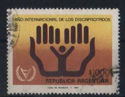 Argentina - 1981 - Int Year Of Disabled. - USED. ( As Per Scan ) - Usati
