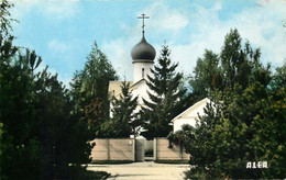 ESSONNE  SAINTE GENEVIEVE DES BOIS  Le Cimetiere Russe  L'église (cpsm) - Sainte Genevieve Des Bois