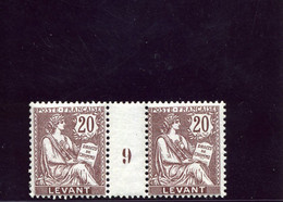 Levant - 1 Millésimes 1909 _ N°16 Neuf - Nuovi