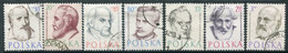 POLAND 1957 Doctors Used.  Michel 1008-14 - Used Stamps