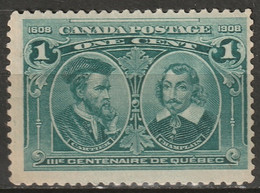 Canada 1908 Sc 97  MLH* - Ongebruikt