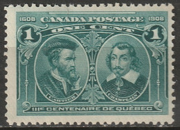 Canada 1908 Sc 97  MNH** - Unused Stamps