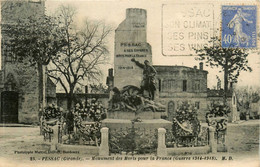 Pessac * Le Monument Aux Morts Pour La France * Place Du Village - Pessac