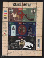 Afrique Du Sud - South Africa 2014 Yvert 1822-27, Centenary First World War WWI - MNH - Unused Stamps
