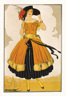 Centenaire Mauzan, 1983, Carte Postale 'l'Elégante', Edition Limitée 1000 Exemp: N° 248 - Mauzan, L.A.