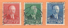 Lithuanie  Y&T  355/357  Used - Lithuania