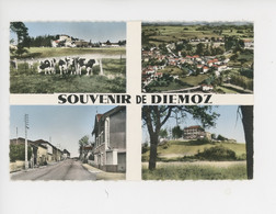 Souvenir De Diemoz (isere) Multivues N°25484 - Diémoz