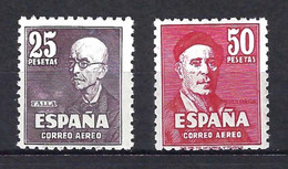 ⭐ Espagne - Poste Aérienne - YT N° 236 Et 237 ** - Neuf Sans Charnière - 1947 ⭐ - Neufs