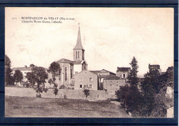 43. Montfaucon. Chapelle Notre Dame. L'abside - Montfaucon En Velay