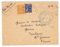 Tunisie Bizerte 1940 Franchise Militaire 8e Gépot De De Guerre Régiment De Tirailleurs - Storia Postale