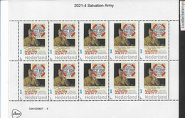 Nederland 2021-4  Leger Des Heils  Salvation Army  Vel    Postfris/mnh/sans Charniere - Ohne Zuordnung