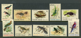 Norfolk Island MNH 1970-71 Birds - Norfolkinsel