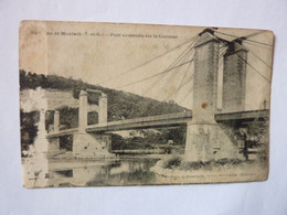 Environs De Montech - Pont Suspendu Sur La Garonne - Montech