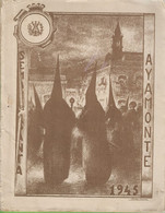 Ayamonte - Folleto Semana Santa 1945 - Huelva - Andalucía - España (dañado) - [4] Themes