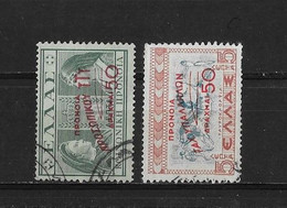 Grece Yv. Prevoyance 33 Et 35 O. - Wohlfahrtsmarken