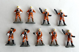 STAR WARS FIGURINES MICRO MACHINES GALOOB  EPIC COLLECTION REBEL PILOTS  Figurine - Other & Unclassified