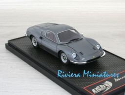 BBR - FERRARI DINO 246 GT - S/N 00854 - Metal Silver - BBR CAR47B - 1/43 - BBR