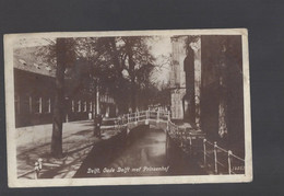 Delft - Oude Delft Met Prinsenhof - Postkaart - Delft
