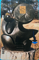 ZIMBABWE  -  Phonecard - Sculptor : E Rukodzi - $ 100 - Simbabwe