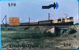 ZIMBABWE  -  Phonecard - Electric Engine (1950) - $ 100 - Zimbabwe