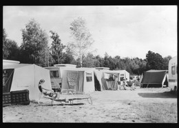 DDR Foto AK 1983 Deutschbaselitz Kamenz, Campingplatz Am Waldbad - Kamenz