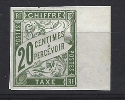 FRANCE COLONIE émissions Générales TAXE  N° 21 Avec Charniere - Segnatasse