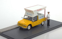 Citroën Mehari - Marchand De Glace "Chez Loulou" - Diorama - Eligor - Atlas - Eligor