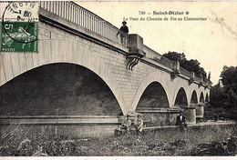 SAINT DIZIER     //              Le Pont Du Chemin De Fer  Au Clos Mortier  (pont Des Eturbes ) - Saint Dizier