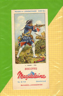 BUVARD  : Biscottes MAGDELEINE 11 FUSILER  1750 - Biscottes