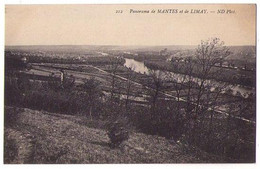 (78) 433, Limay, ND Phot 212, Panorama De Mantes Et De Limay - Limay