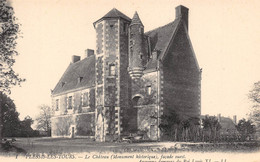 37 - PLESSIS-LES-TOURS - Le Château, Façade Ouest. - La Riche