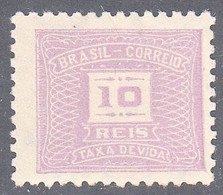 BRAZIL   SCOTT NO J91    MINT HINGED   YEAR  1949 - Postage Due