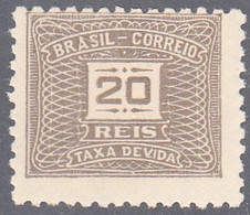 BRAZIL   SCOTT NO J92    MINT HINGED   YEAR  1949 - Segnatasse