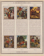 Sammelalbum 300 Bilder, Deutsche Kultur Bilder, Deutsches Leben In 5 Jahrhunderten 1400 - 1900, Windmühle, Tennis - Albums & Katalogus