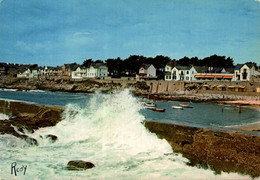 Batz Sur Mer Grosse Vague Sur La Jetée 1973        CPM Ou CPSM - Batz-sur-Mer (Bourg De B.)