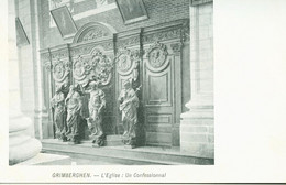 002243 - BELGIQUE - GRIMBERGHEN - L'Eglise - Confessionnal - L'ART SACRE - Grimbergen