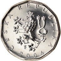 Monnaie, République Tchèque, 2 Koruny, 2004, FDC, Nickel Plated Steel, KM:9 - Tchéquie