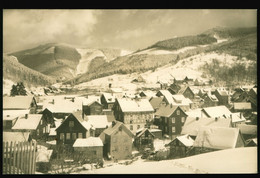 Kleinformat Foto AK 1968 Oberschönau Im Thüringer Wald, Donnershauk Und Hohe Möst - Steinbach-Hallenberg